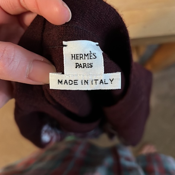 Hermes silk and wool sweater - Picture 6 of 6